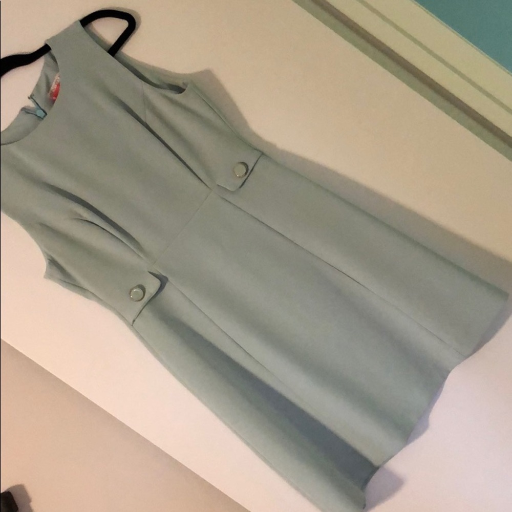 Mint Eva Mendez Spring Dress